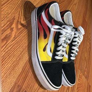 Old Skool Flame Shoe, Vans